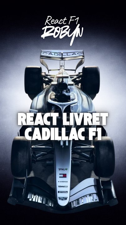 Découverte de la première F1 de chez Cadillac pour 2026 !