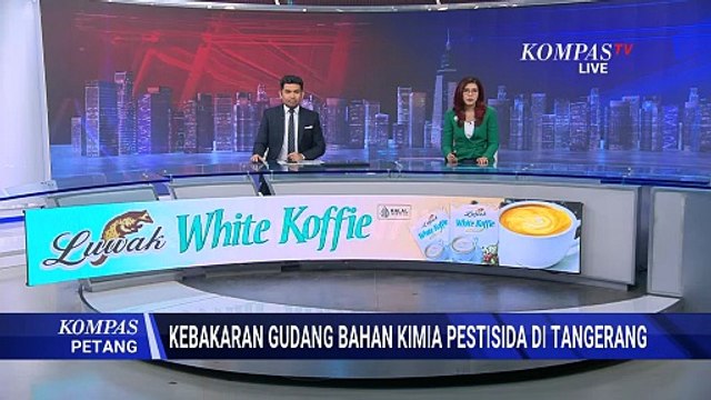 Gudang Bahan Kimia Pestisida Terbakar di Tangsel, Kerugian Capai Rp2 Miliar | KOMPAS PETANG