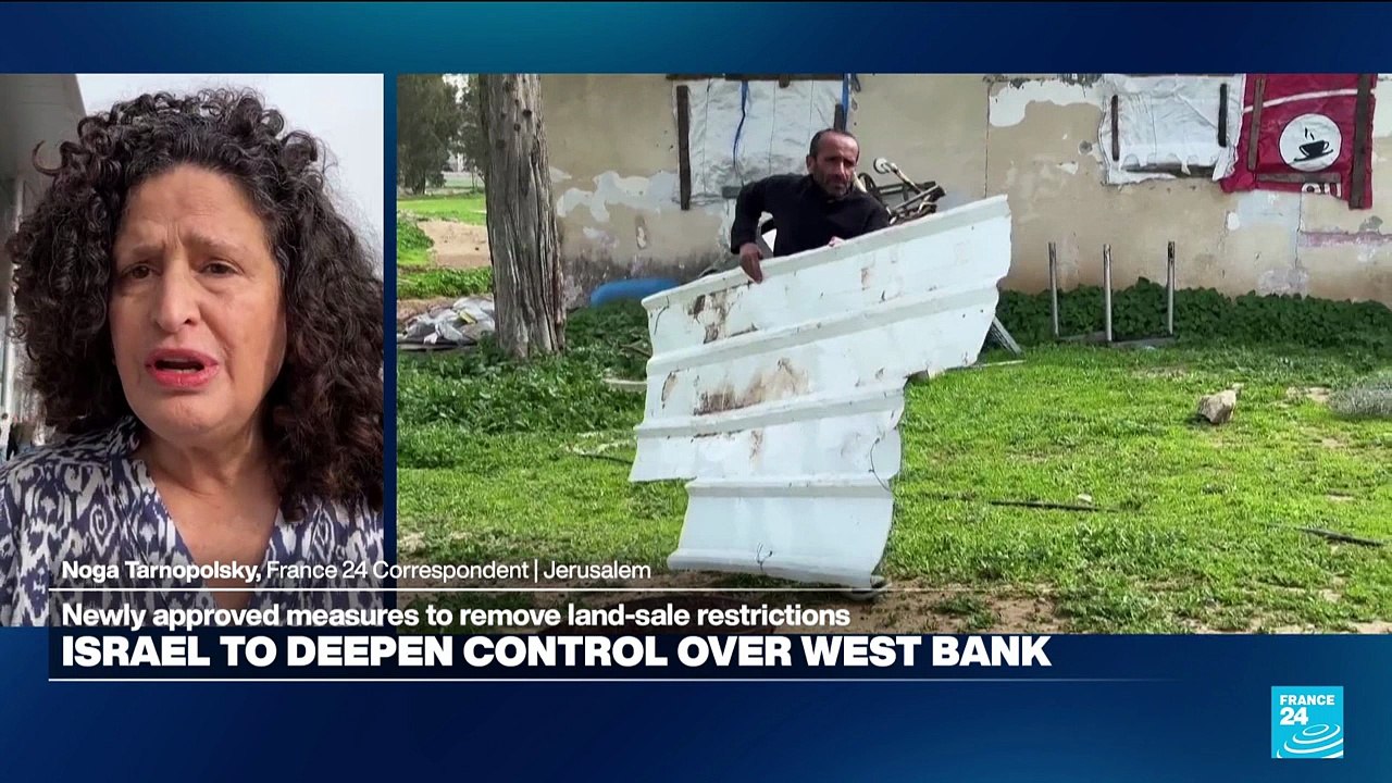 Israel's security cabinet approves measures to strengthen control over the West Bank