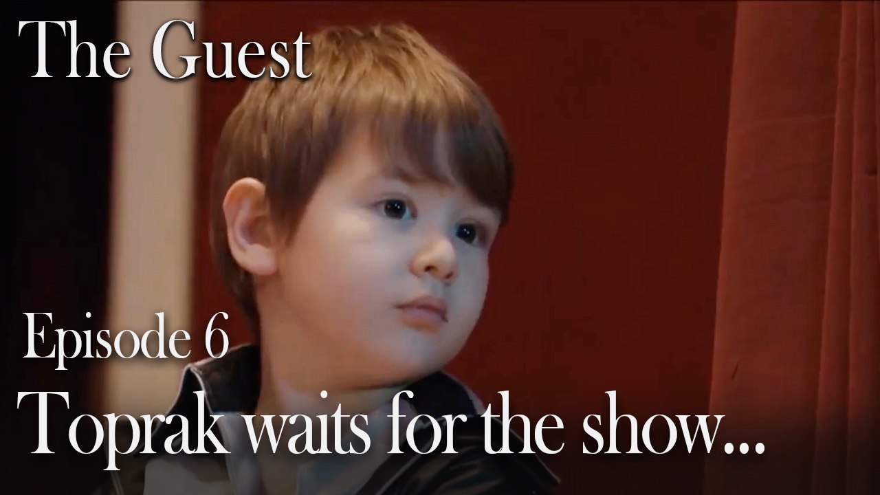 Toprak waits for the show...-The Guest Episode 6