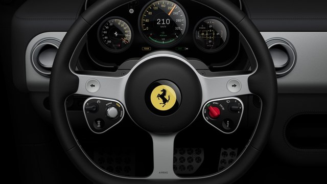 Ferrari Luce, ecco gli interni della prima auto elettrica del Cavallino