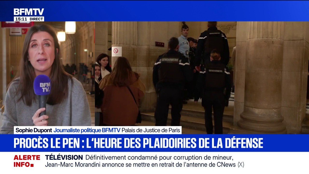 Procès de Marine Le Pen: l'heure est aux plaidoiries des avocats de la défense