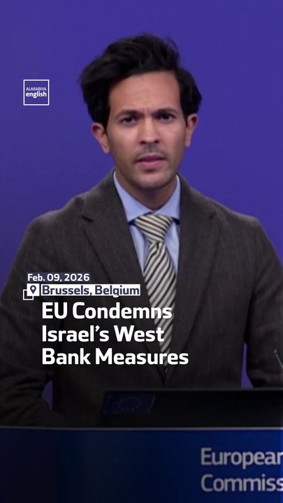 EU Condemns Israel’s West Bank Measures