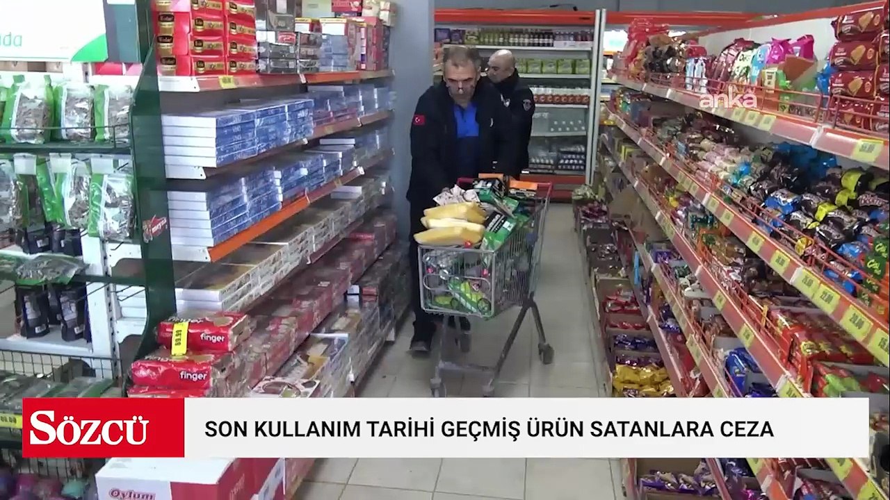 Şanlıurfa'da son kullanım tarihi geçmiş ürün satan işletmelere ceza