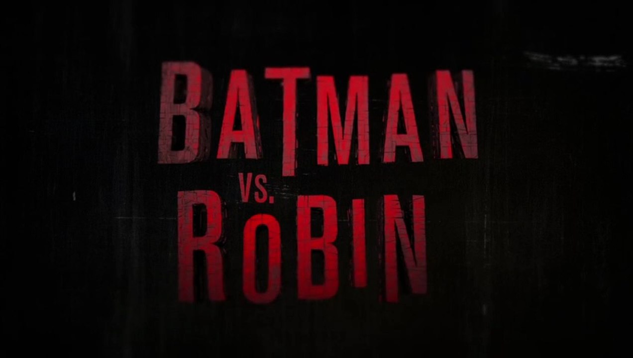 Batman vs Robin Film deutsch