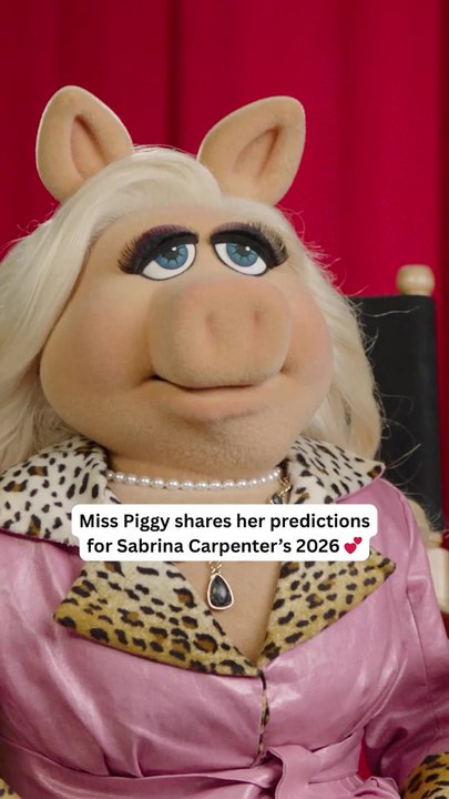 Kermit & Miss Piggy Share Their 2026 Predictions For Sabrina Carpenter