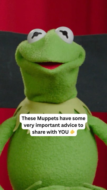 Kermit the Frog and Miss Piggy Have Some Important Advice to Share