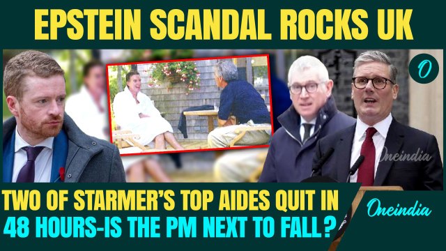 UK Starmer Govt COLLAPSE: Epstein-Mandelson SCANDAL Rocks UK| Two Starmer Allies OUT in 48 Hours