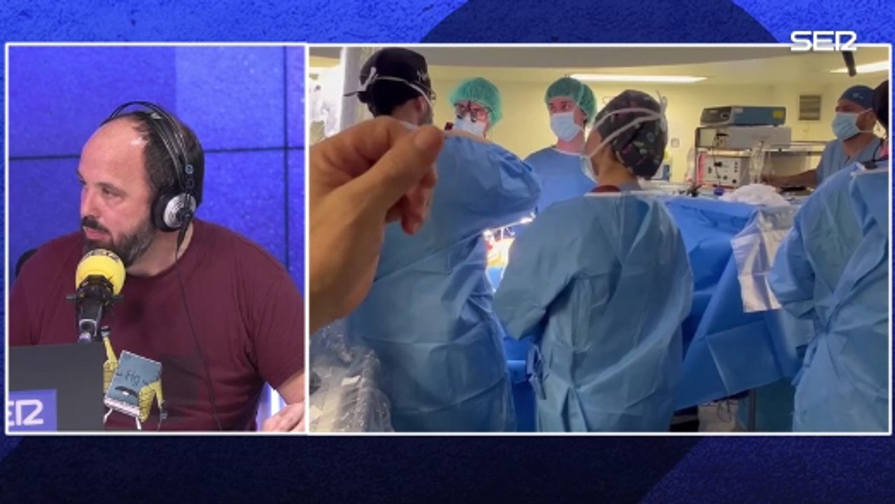 "Voy por el robot": así es una cirugía de columna vertebral en la sanidad pública española