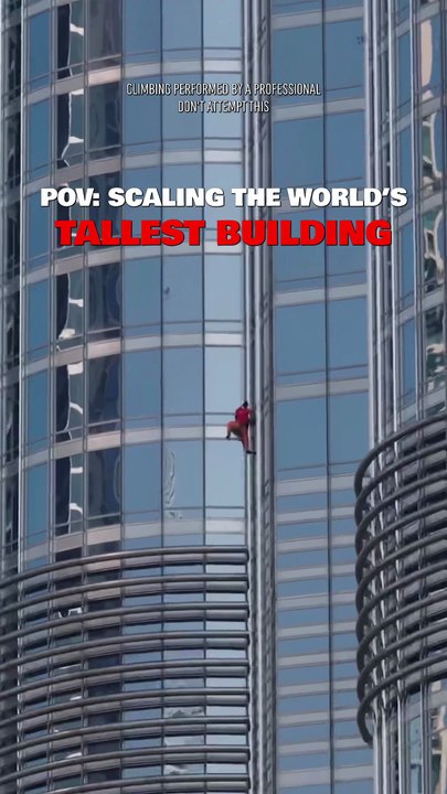 When You Climb The World's Tallest Skyscraper