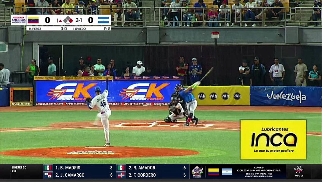 Hernán Pérez prendió la fiesta en La Guaira