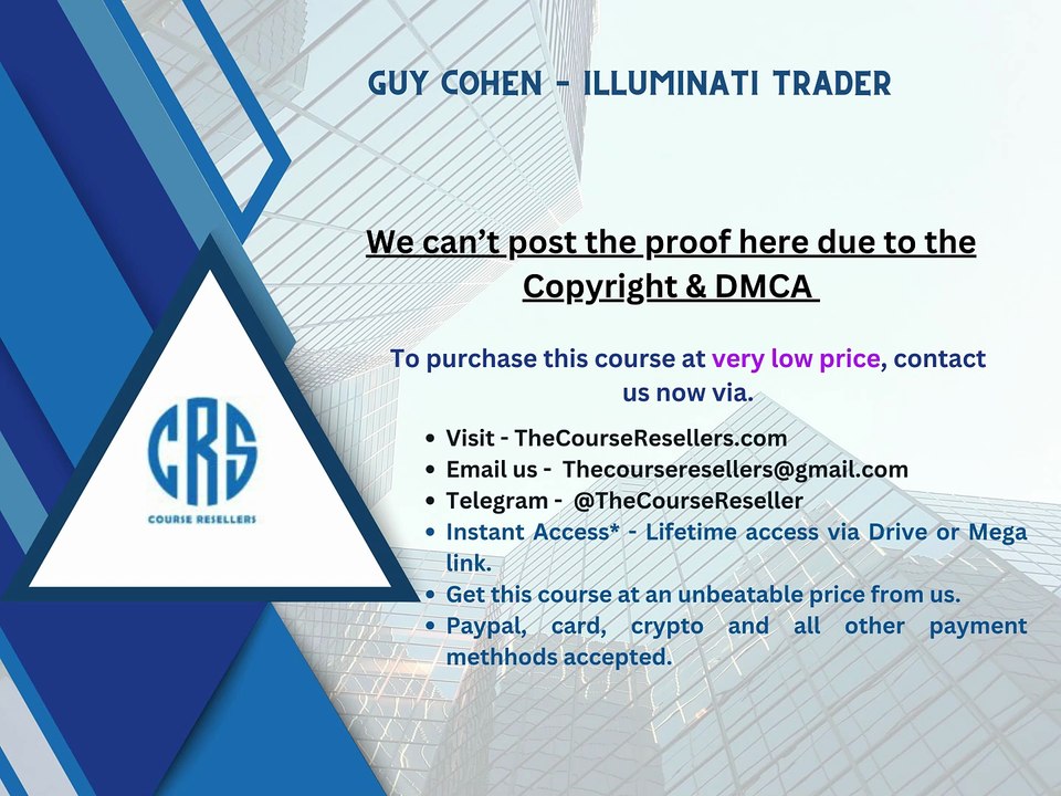 Thecourseresellers.com - Guy Cohen – Illuminati Trader