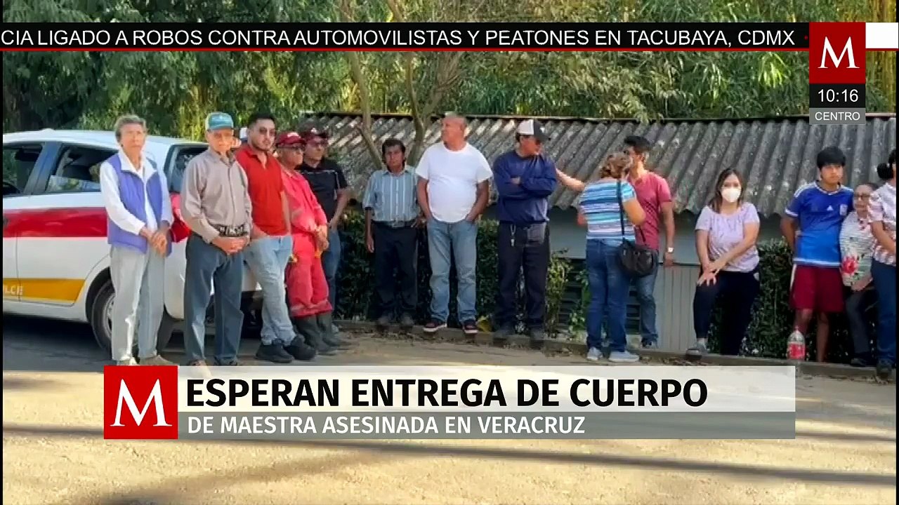 Tragedia en Veracruz: Familia espera el cuerpo de la maestra asesinada
