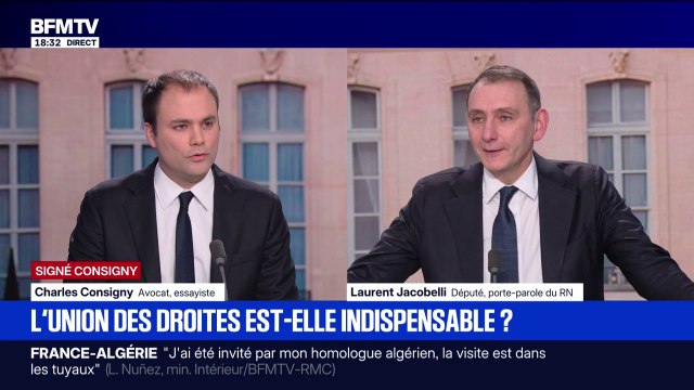 SIGNÉ CONSIGNY - Les électeurs ont toujours voulu l'union des droites , explique Charles Consigny, avocat et essayiste