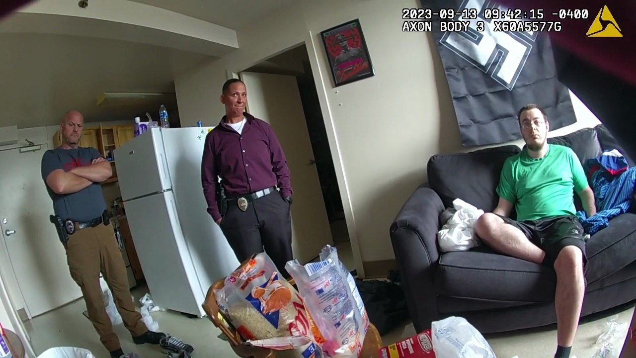 Body camera footage of arrest in Sandusky