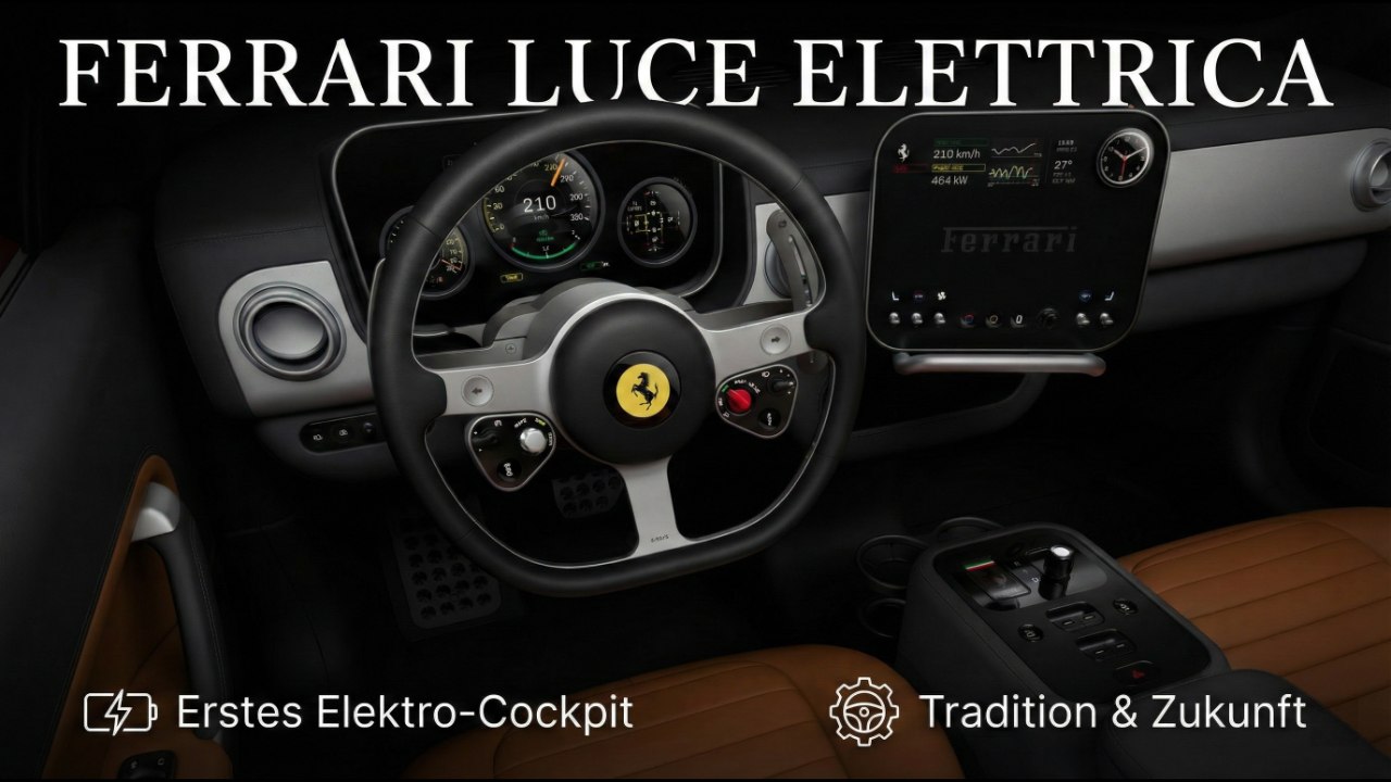 Ferrari Luce Elettrica: Design, Technik und Bedienung erklärt