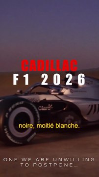 Présentation F1 2026 | Cadillac #F1 #Formule1 #Cadillac #Livrée2026 #Saison2026