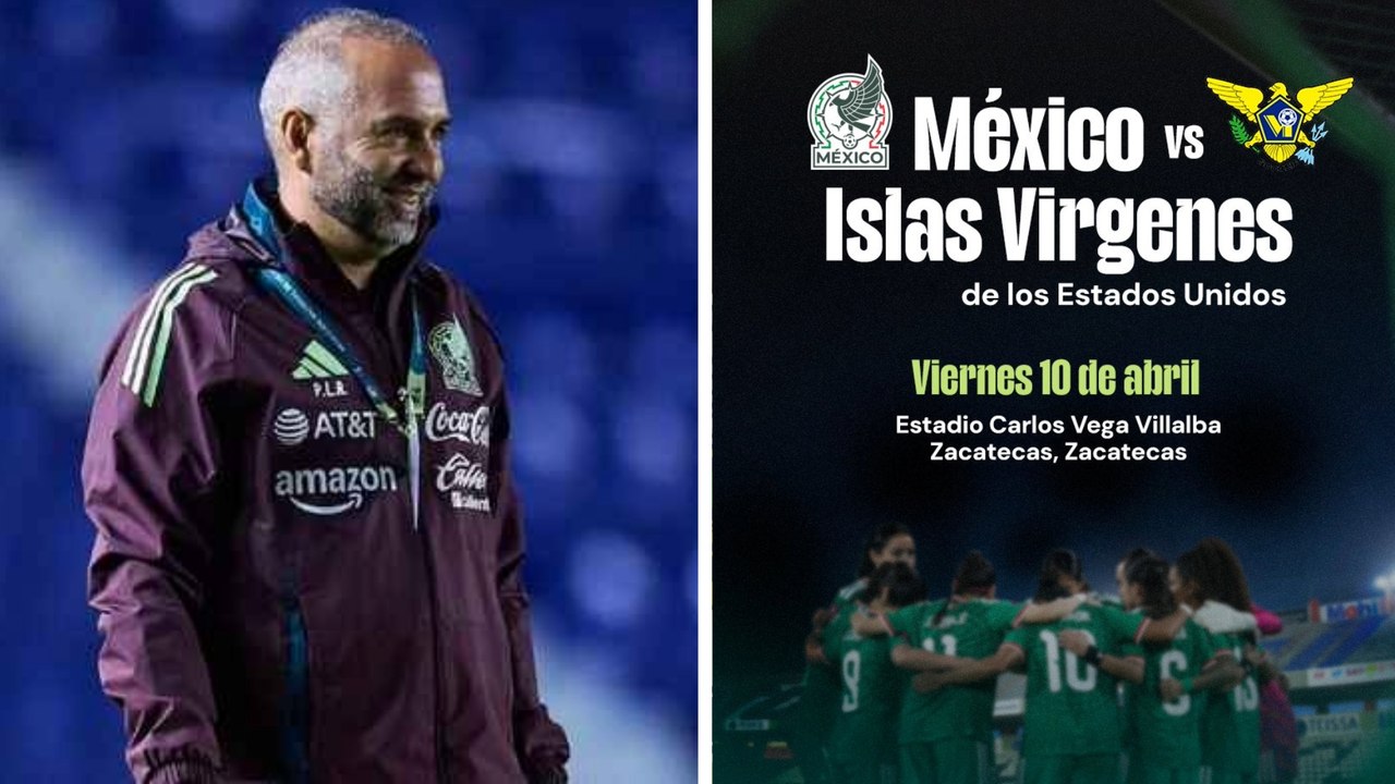 Selección Mexicana Femenil llega a Zacatecas y jugará contra Islas Vírgenes en eliminatorias de Concacaf