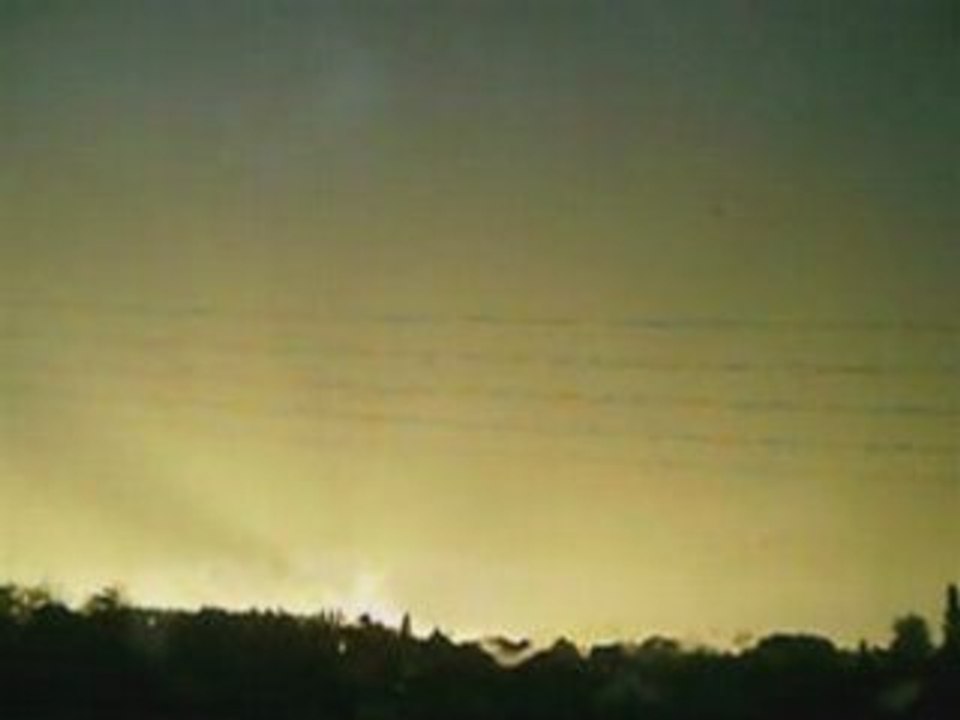 Vidéo orage 25052008