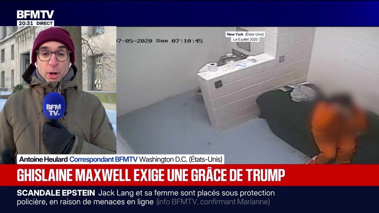 Ghislaine Maxwell, la complice et compagne de Jeffrey Epstein, exige une grâce de Donald Trump