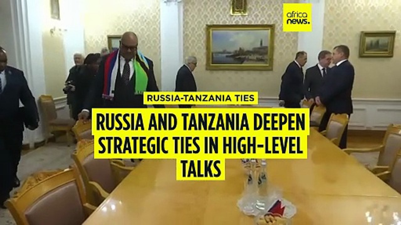 Russia and Tanzania deepen strategic ties in high-level Moscow talks