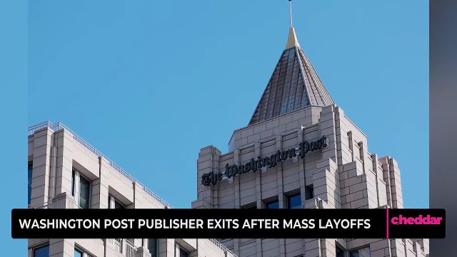 Washington Post Publisher Exits After Mass Layoffs