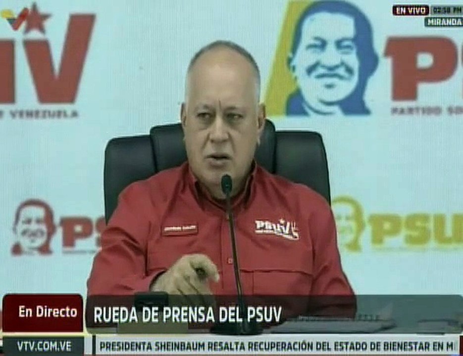 Diosdado Cabello destacó que la iniciativa de la amnistía ha sido siempre de la Revolución Bolivariana