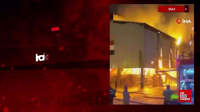 Irak’ta petrol rafinerisinde patlama