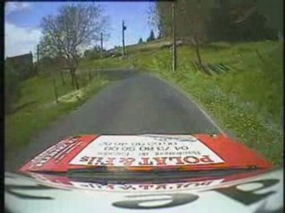 rallye de la coutellerie 2008 équipage chaves ES3