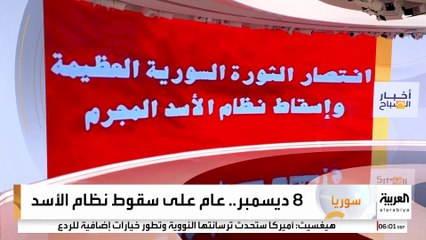 السوريون يحتفلون بالذكرى الأولى لإسقاط نظام الأسد