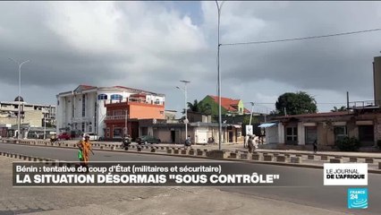 Tentative de coup d'état au Bénin, la "situation désormais sous contrôle" selon Patrice Talon