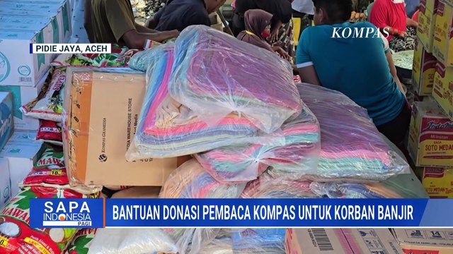 DKK Salurkan Bantuan Donasi Rp285 Juta dari Pembaca Kompas untuk Korban Banjir di Aceh