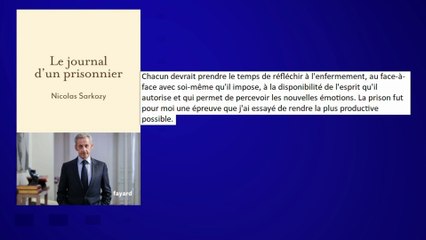 Après trois semaines en prison, Nicolas Sarkozy se livre dans un nouvel ouvrage