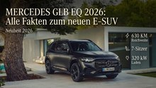 Elektro-SUV mit Stil: Mercedes GLB EQ Modelljahr 2026 vorgestellt