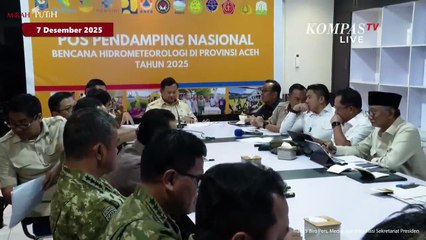 Menhan Sjafrie Lapor Prabowo Waspada Warga Terjangkit Penyakit Pascabanjir Sumatera