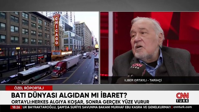 Batı dünyası algıdan mı ibaret? İlber Ortaylı değerlendirdi