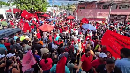 El partido Libre "no reconoce" las elecciones hondureñas y convoca a movilizaciones