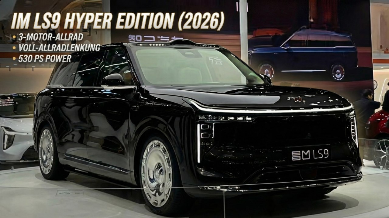2026 Zhiji LS9 (IM Motor) Hyper – Hightech‑SUV mit Allrad, Luftfahrwerk & Vektor‑Drive
