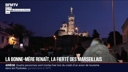 La basilique de Notre-Dame de la Garde ouvre à nouveau ses portes après neuf mois de rénovation