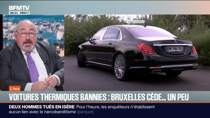 BFM Éco : Voitures thermiques bannies, Bruxelles cède... un peu - 08/12