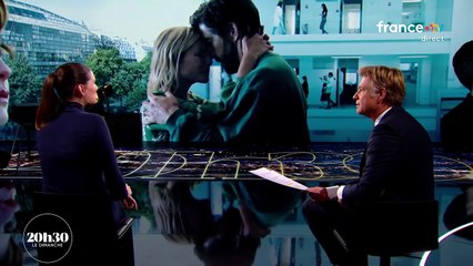 Joséphine Japy révèle être enceinte pour la première fois sur le plateau de 20h30 le dimanche face à Laurent Delahousse @France 2