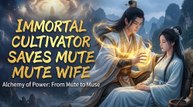 Immortal Cultivator Saves Mute Wife | Alchemy of Power: From Mute to Muse