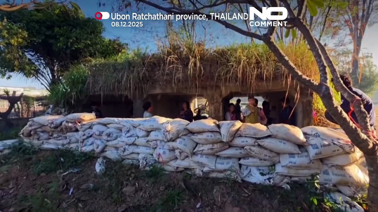 Zivilisten bringen sich in Sicherheit: Grenzkonflikt Thailand-Kambodscha flammt wieder auf