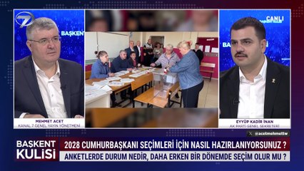 Başkent Kulisi - Eyyüp Kadir İnan | 7 Aralık 2025