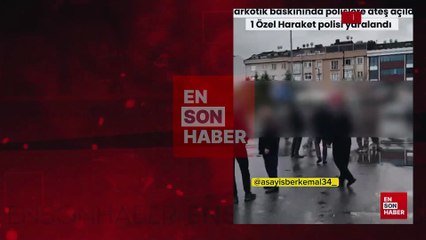 İstanbul'da uyuşturucu operasyonu: Bir polis şehit oldu