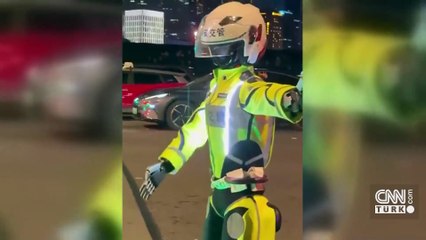 Çin sokaklarında yeni dönem: Yapay zekalı robot polis