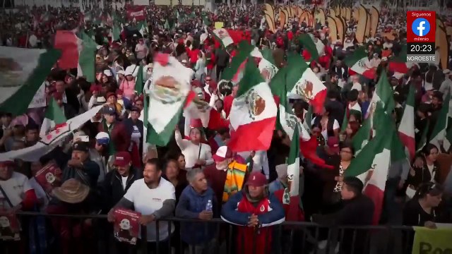 Sheinbaum celebra siete años de la 4T en el Zócalo y analiza el juego de las sillas