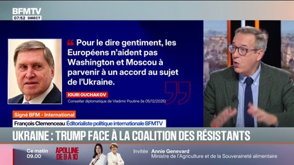 SIGNÉ BFM - Ukraine: Donald Trump face aux Européens