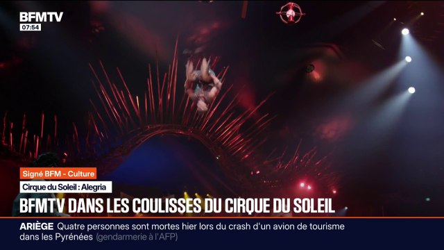 SIGNÉ BFM - Alegria : BFMTV dans les coulisses du spectacle du Cirque du Soleil