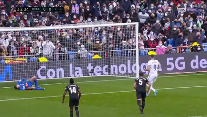 23/1/2022 Real Madrid- Elche C.F. (2-2) Liga